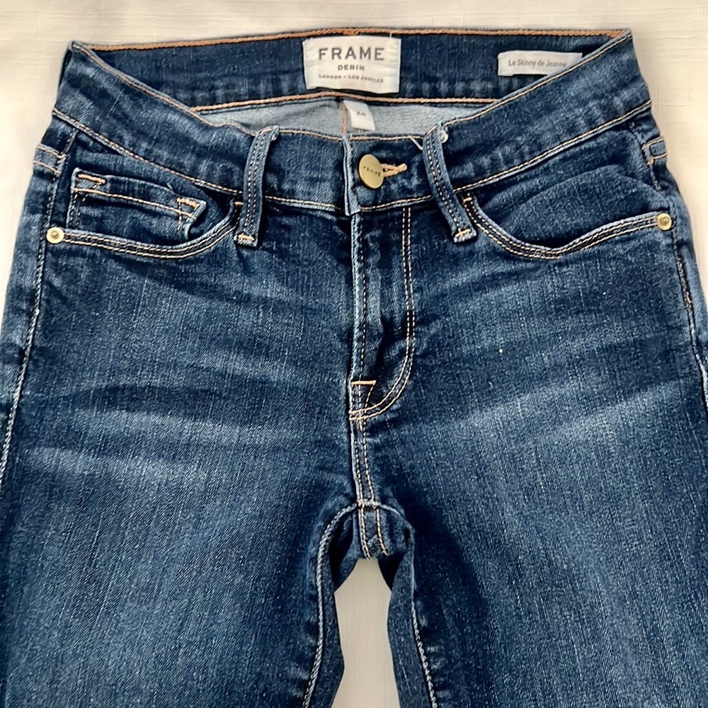 FRAME Denim~Jeans / Le Skinny de Jeanne / London~Los Angeles - Picture 3 of 7